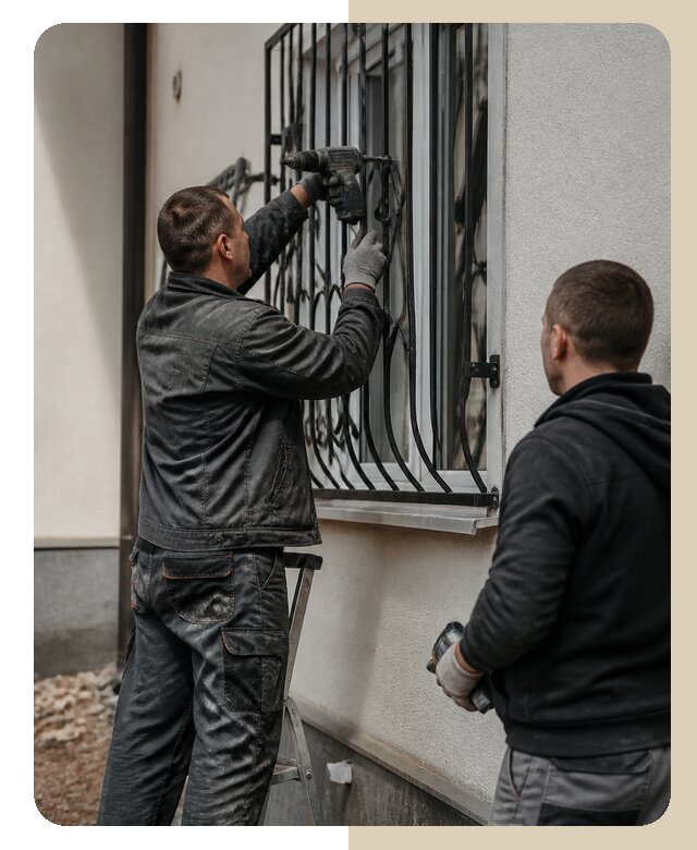 Установка наружных решеток в Барабинске от 4977 р. | ДвериЛегко-Ббн